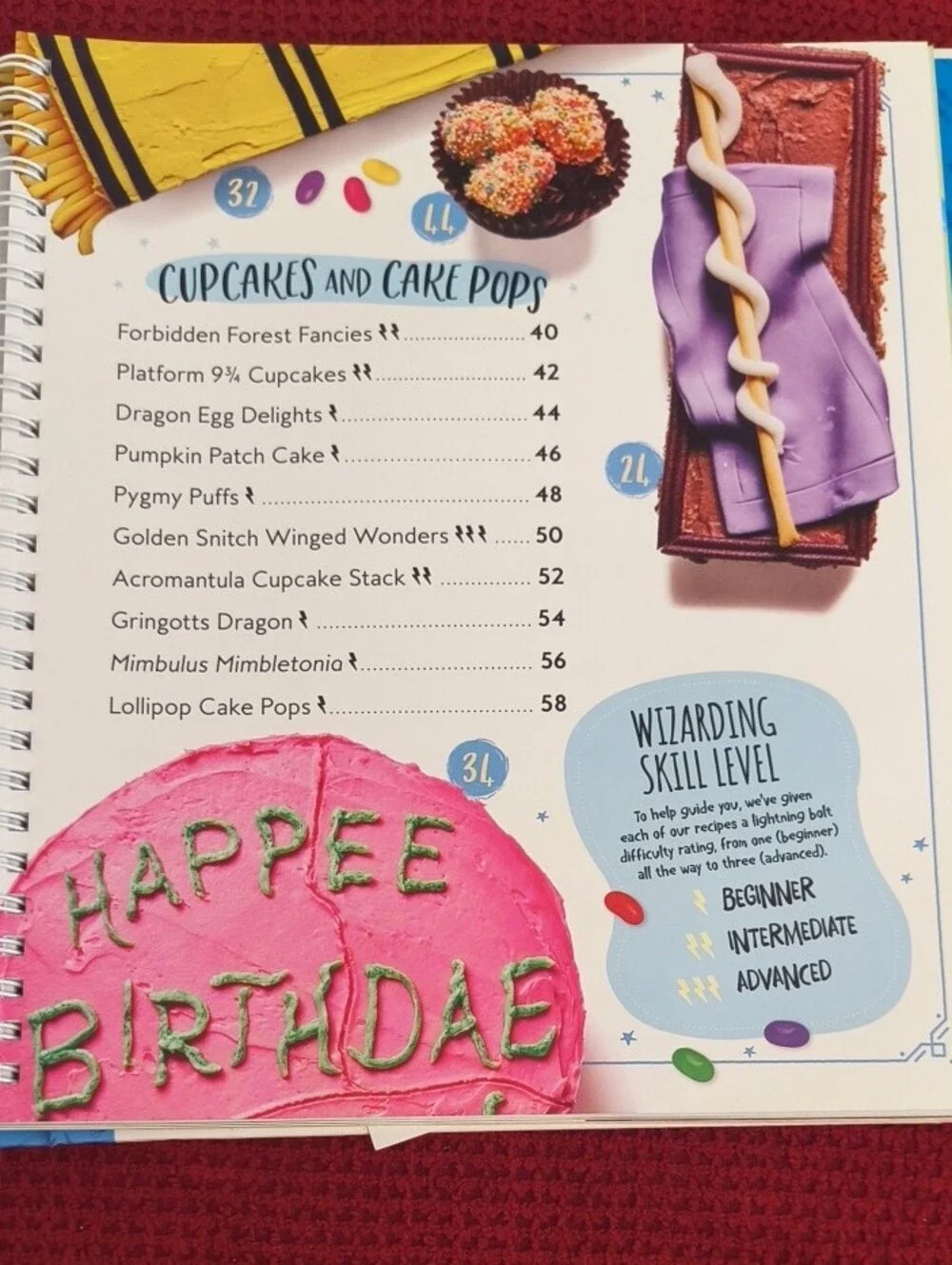 Harry Potter Bake, Create, and Decorate Cookbook Hardcover GU